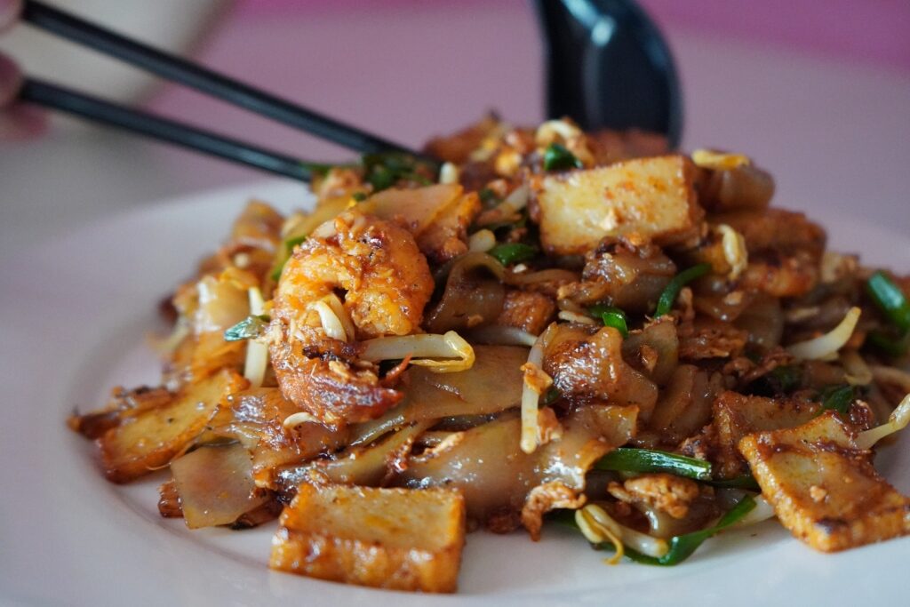 Plate of Char Kway Teow