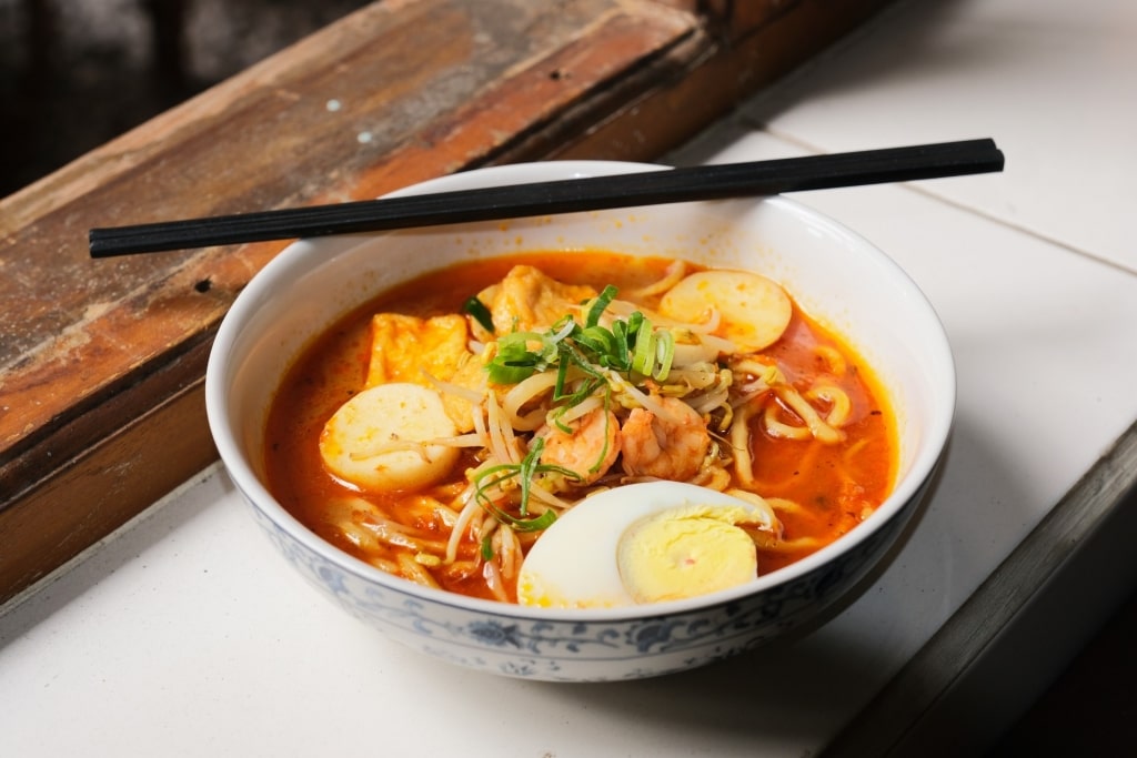 Best food in Singapore - Laksa