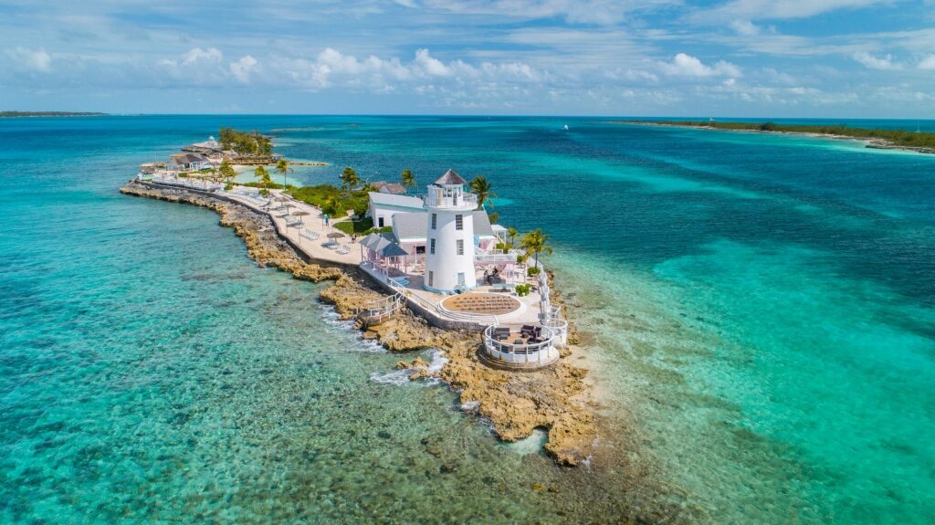 Pearl Island, one of the best places to visit in the Bahamas