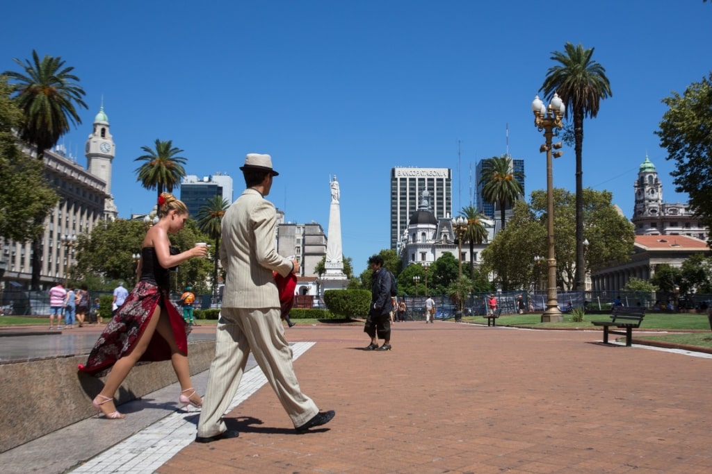 Plaza de Mayo in Buenos Aires, Argentina