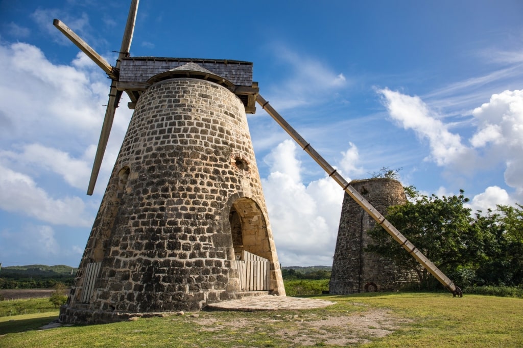 Old windmill in Betty's Hope