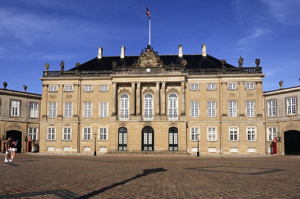 Amalienborg Palace, one of the best things to do in Copenhagen