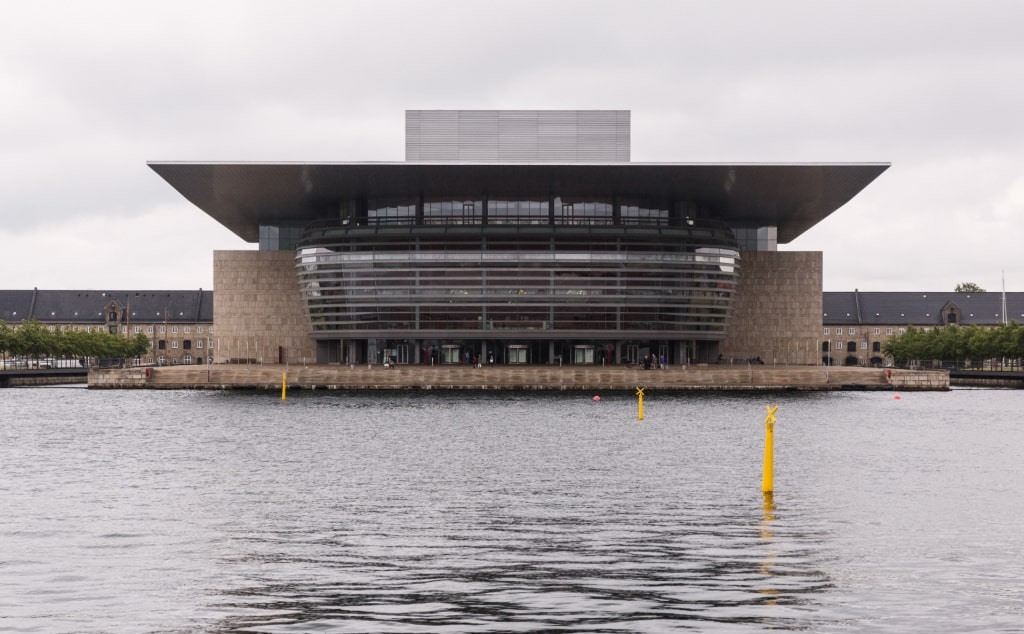 View of the Opera House from the water