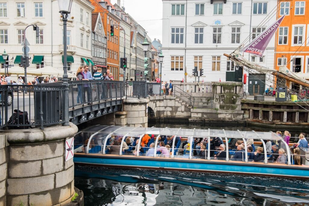 Cruise the canals, one of the best things to do in Copenhagen