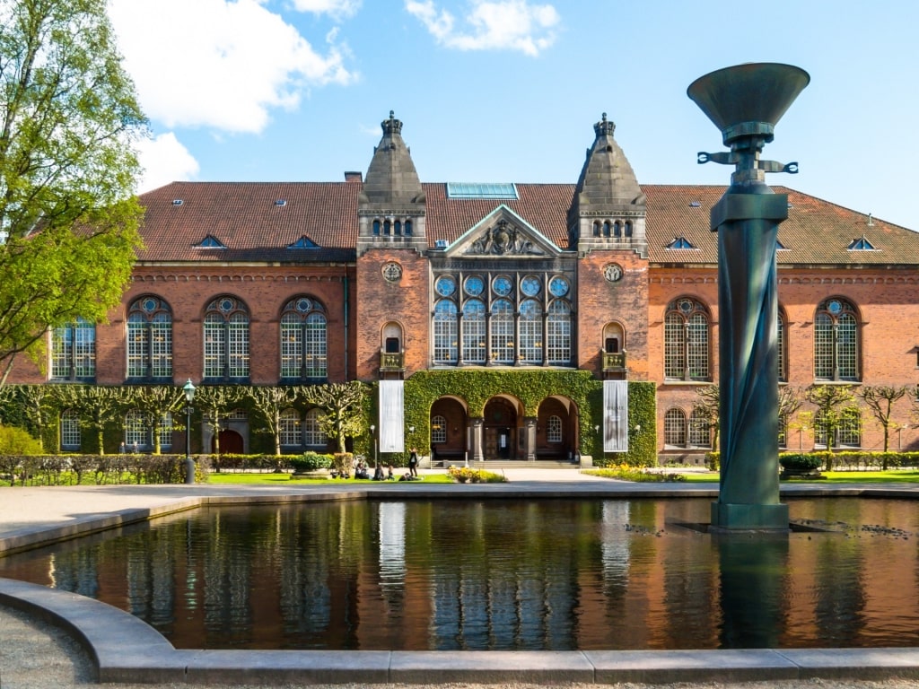 Exterior of the Royal Library in Copenhagen