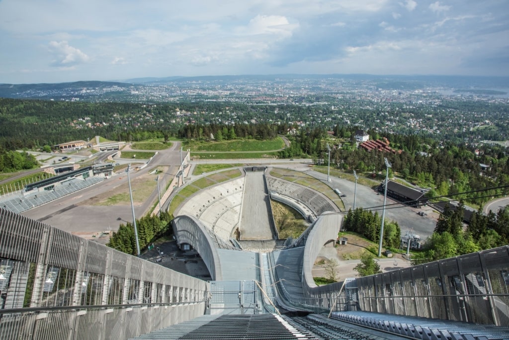 View from the Holmenkollen Ski Museum & Tower