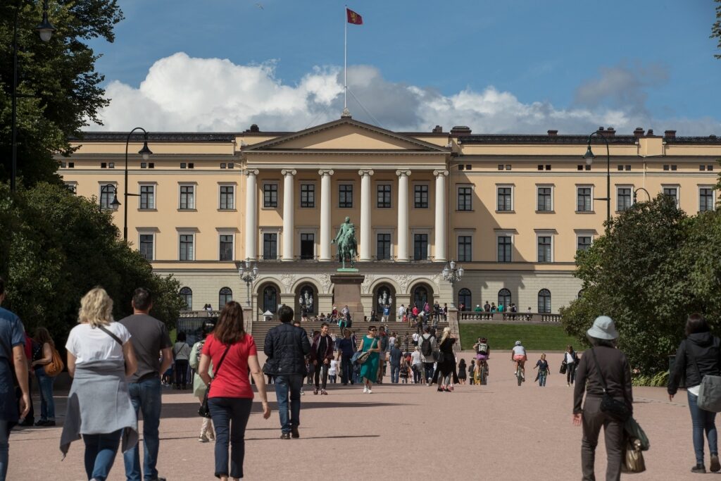 Visit Royal Palace, one of the best things to do in Oslo