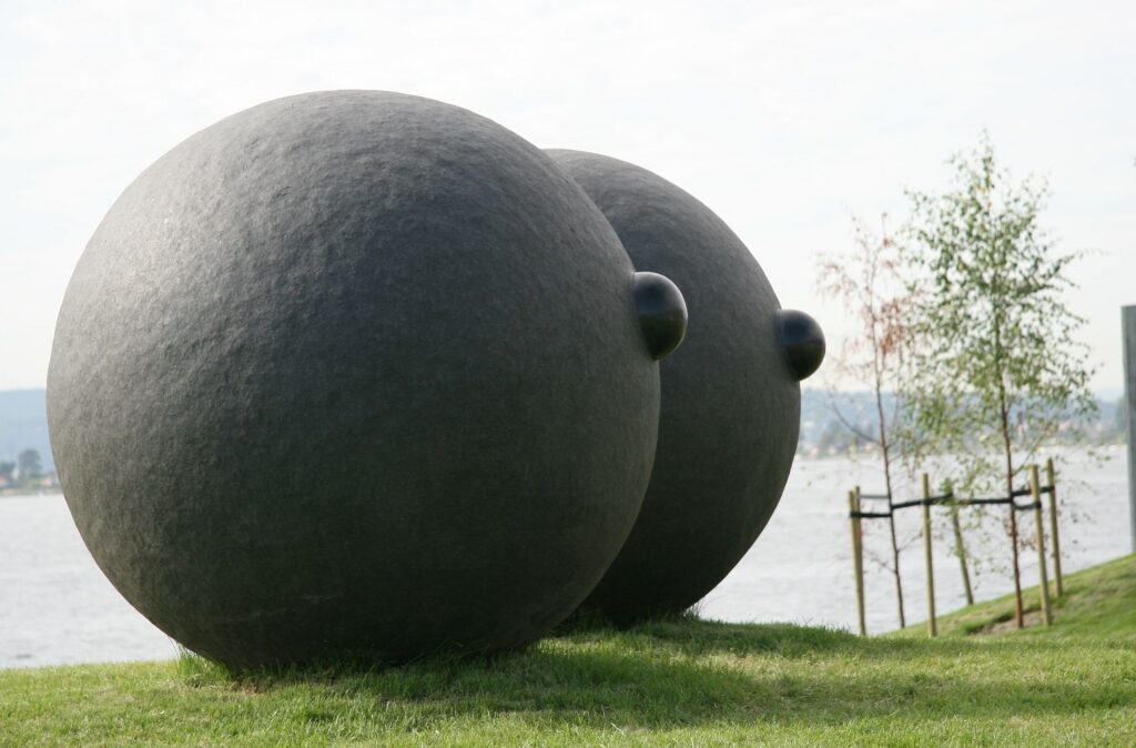 Eyes at the Tjuvholmen Sculpture Park