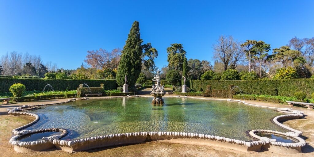 Fountain in Queluz National Palace