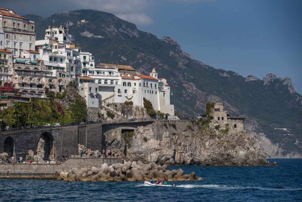 Beautiful landscape of the Amalfi Coast