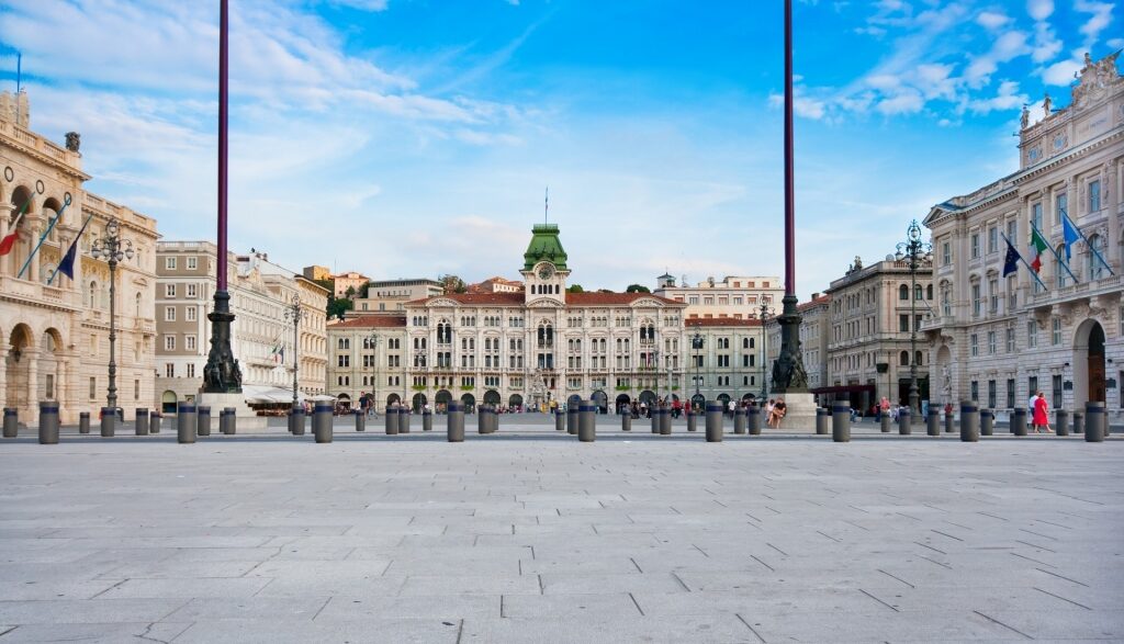 Piazza Unità d’Italia, one of the best things to do in Trieste