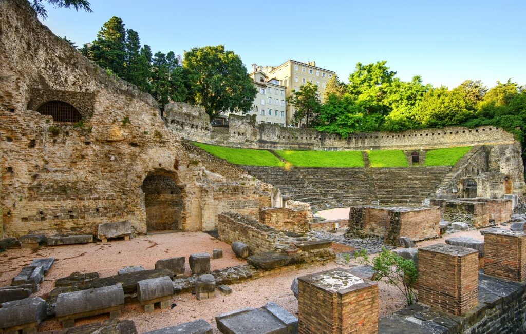 Historic site of the Roman Theater