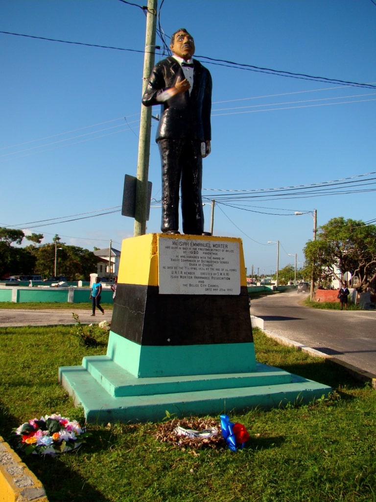 Iconic Isaiah Morter Statue