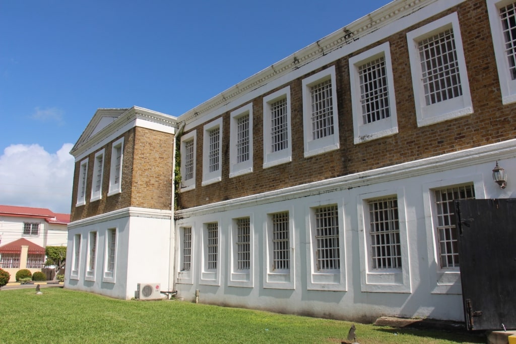 Exterior of the Museum of Belize