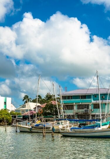 Waterfront of Belize City