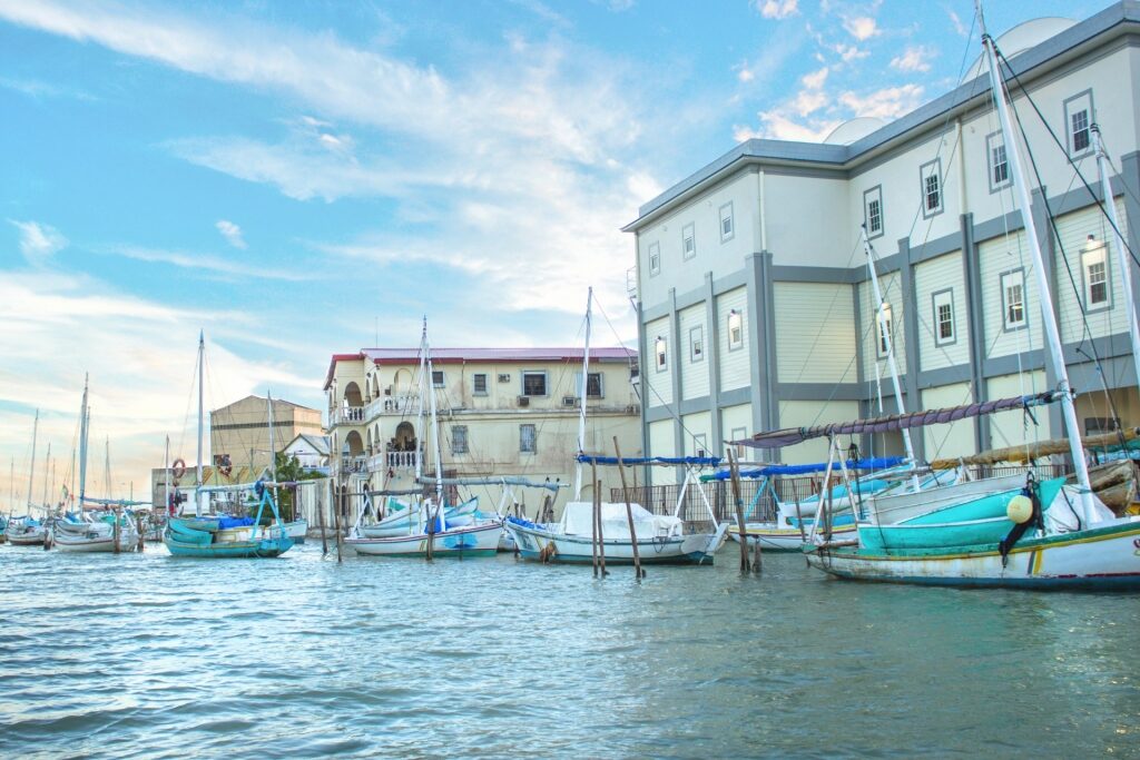 Waterfront of Belize City