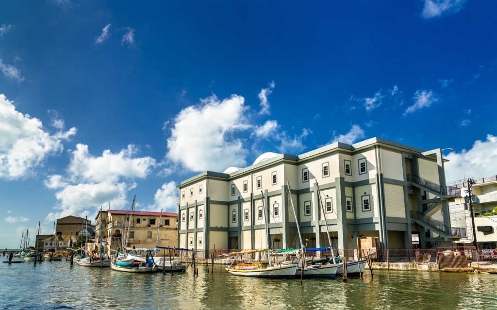 Waterfront view of Tourism Village