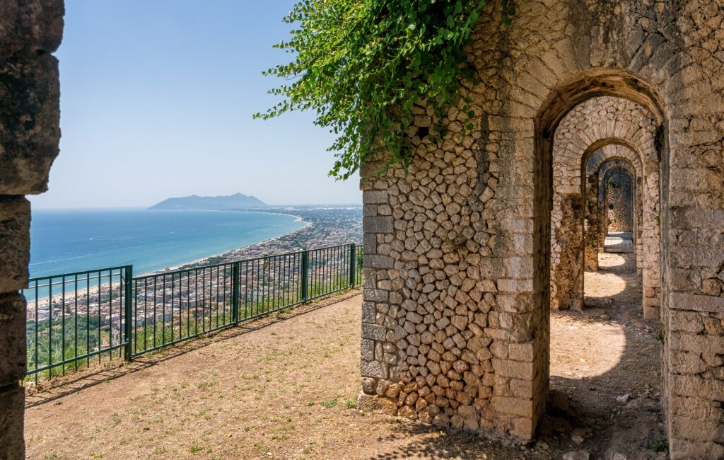 Historic site of the Temple to Jupiter, Terracina