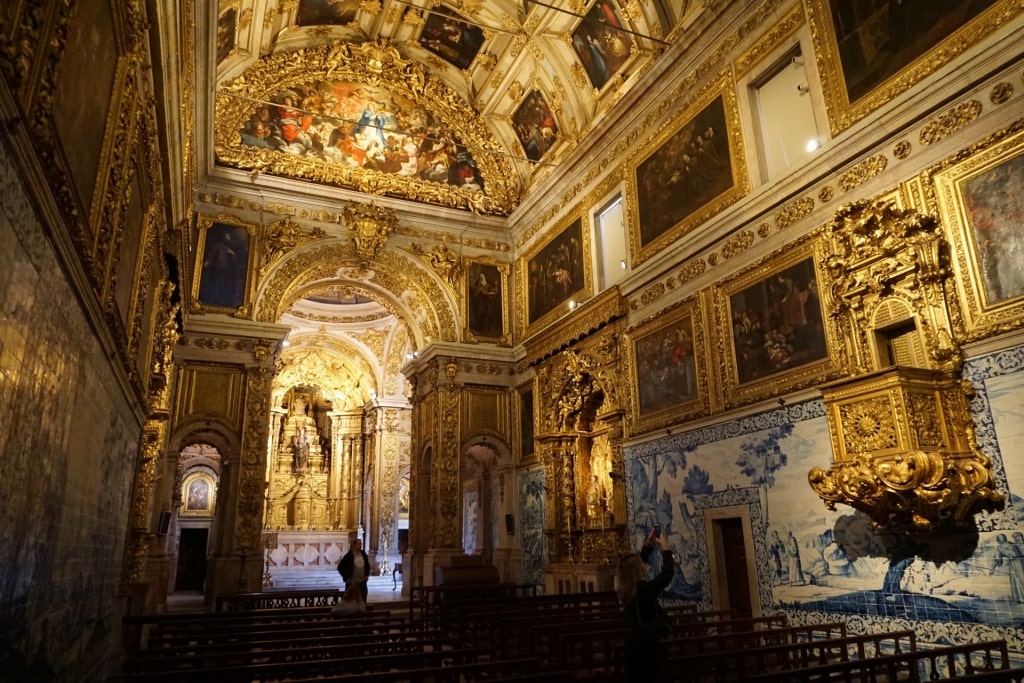 View inside the Museu Nacional do Azulejo