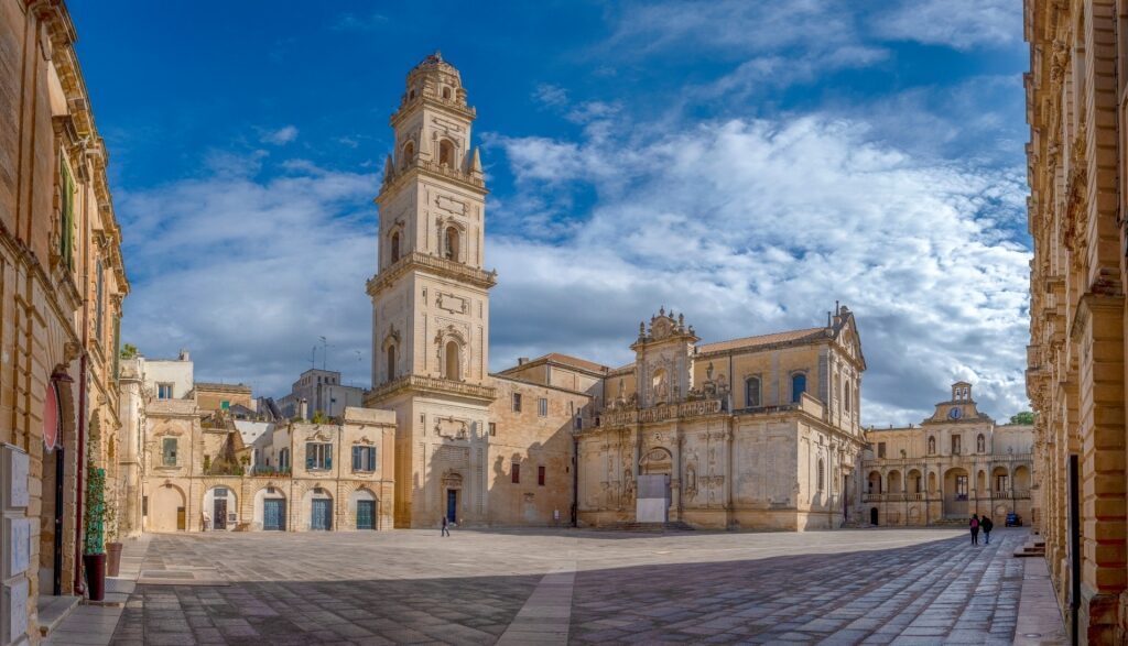 Street view of Lecce