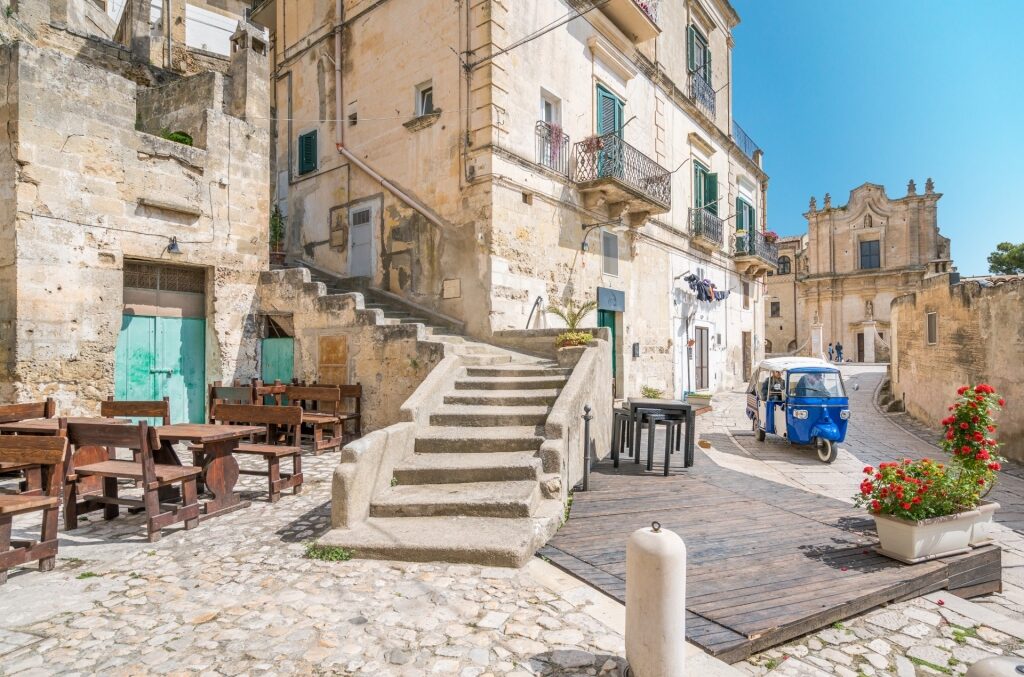 Street view of Matera