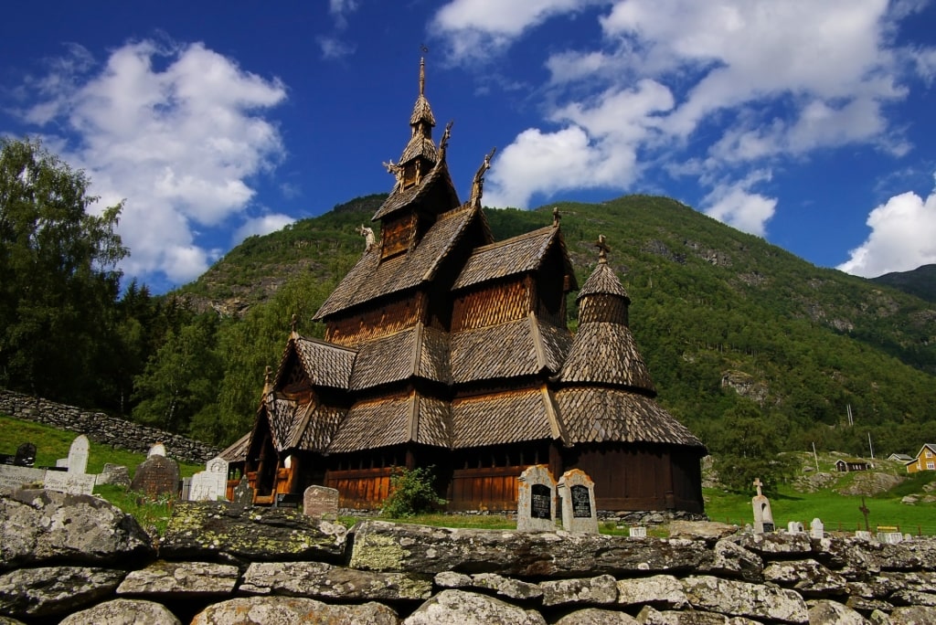 Exterior of Borgund Stave Church