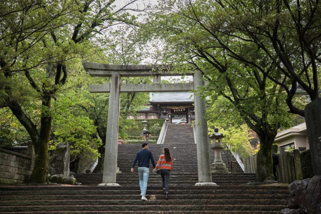 Suwa Shrine, one of the best things to do in Nagasaki