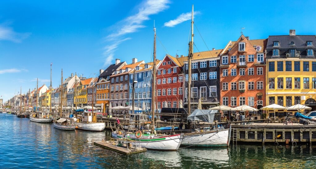 Colorful waterfront of Nyhavn