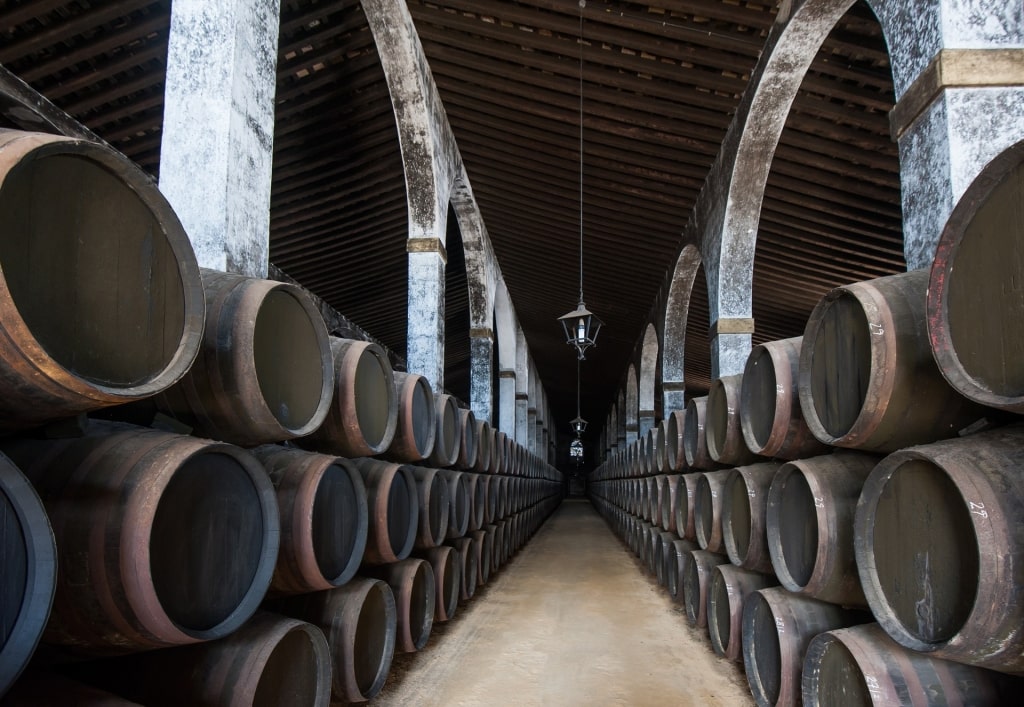 Bodega in Jerez de la Frontera, Spain