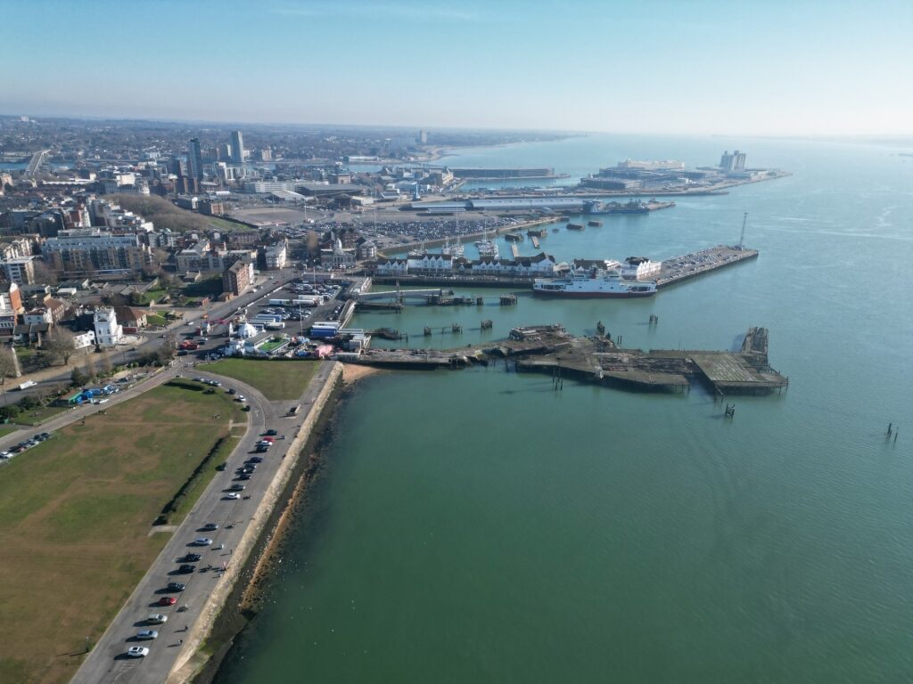 Port of Southampton, England