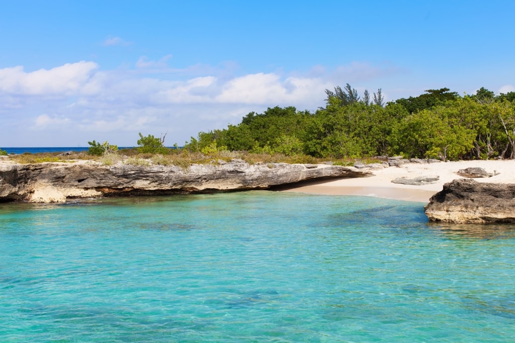 Clear waters of Smith Barcadere