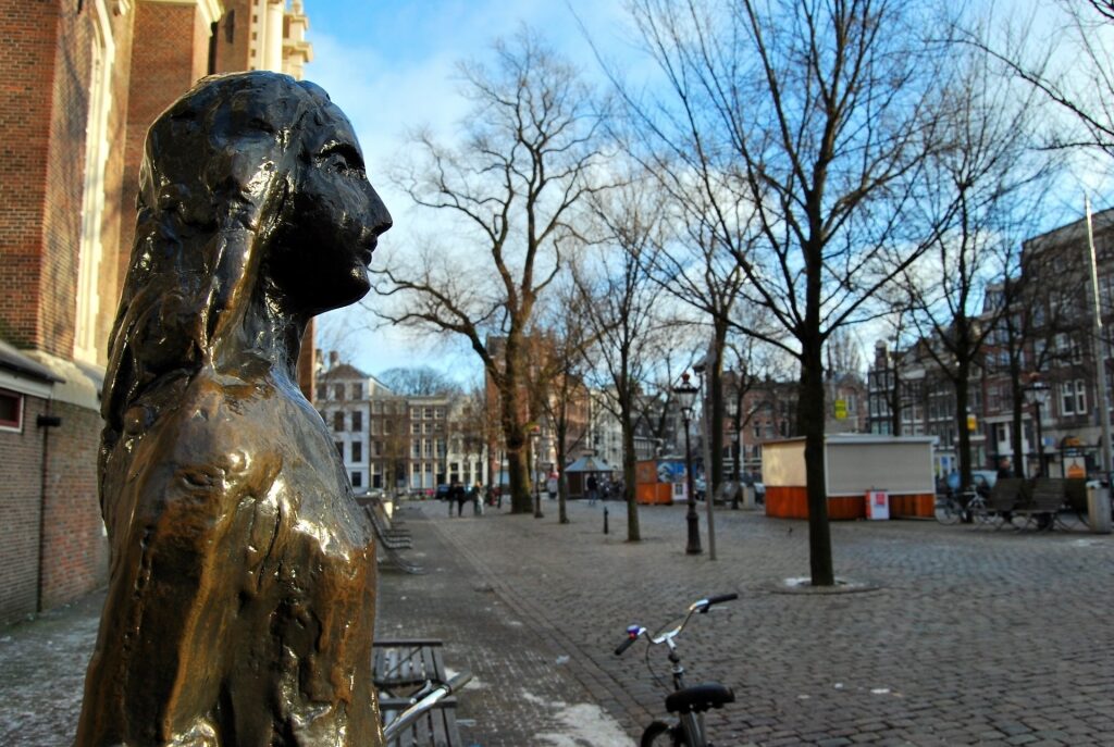 Anne Frank House in Jordaan Amsterdam