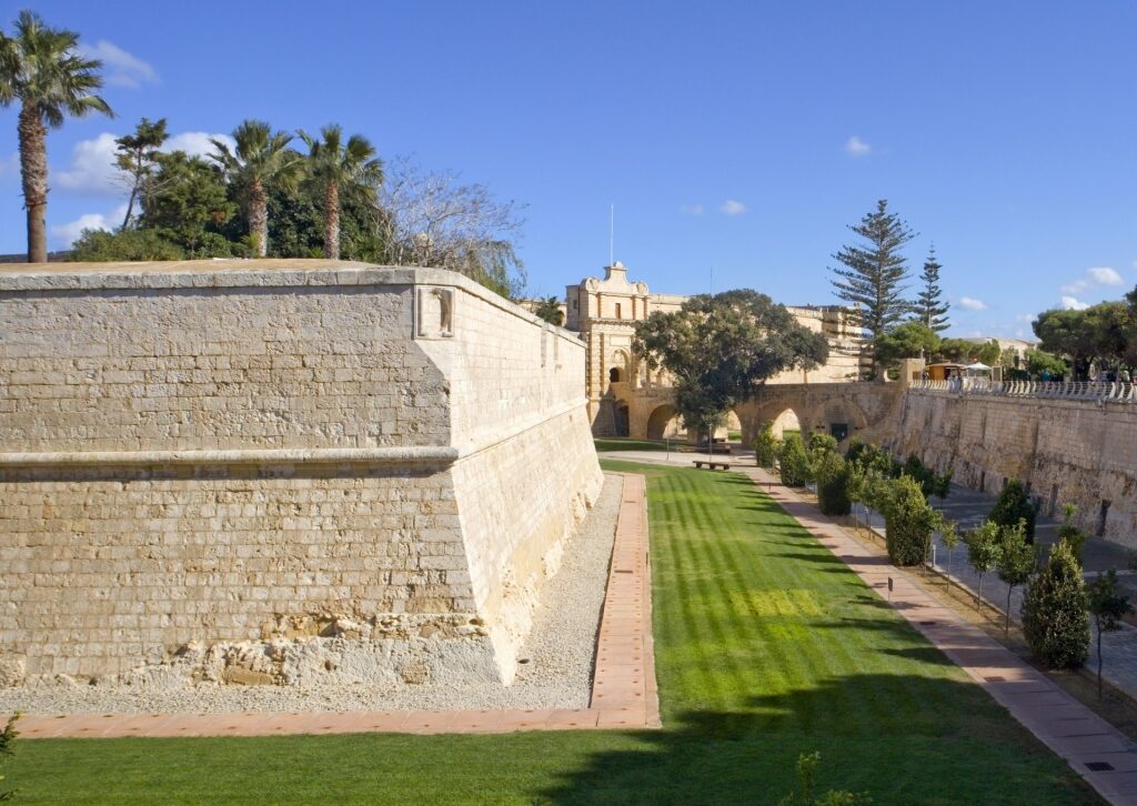 Howard Gardens in Mdina Malta