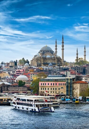 Waterfront view of Sultanahmet Istanbul