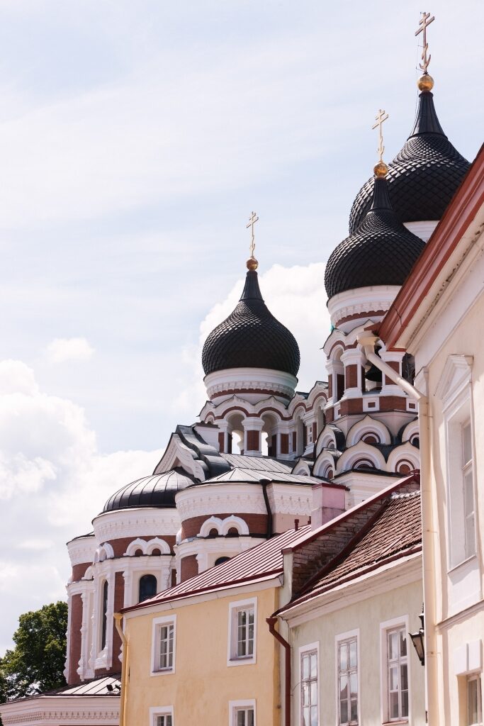 Unique architecture of Alexander Nevsky Cathedral