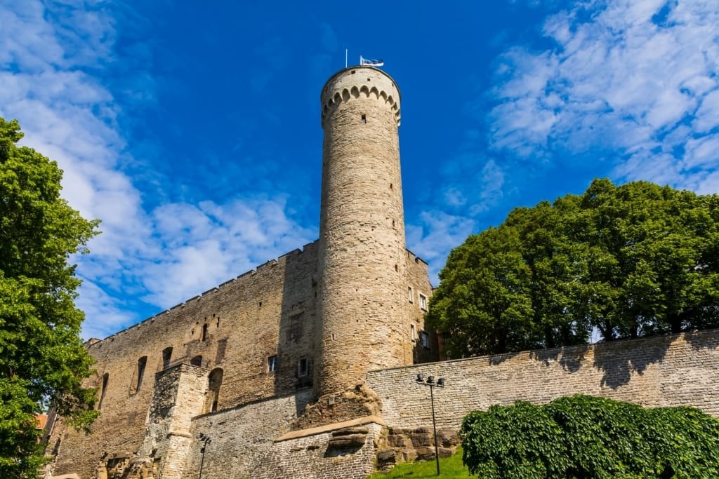 Historic site of Toompea Castle