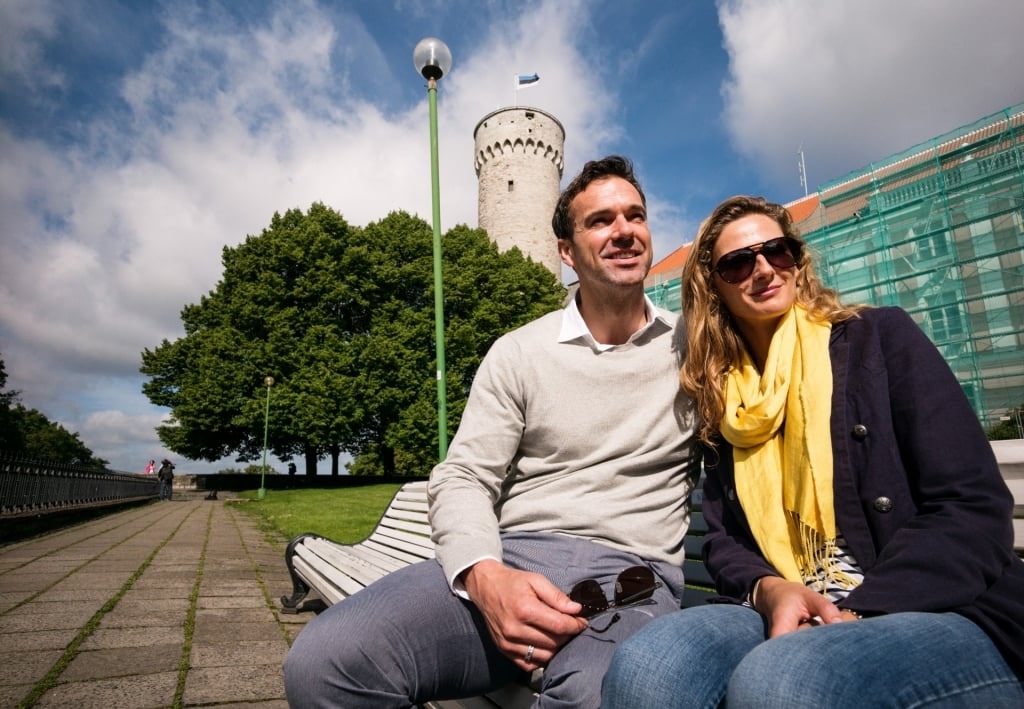 Toompea Castle in Tallinn Old Town