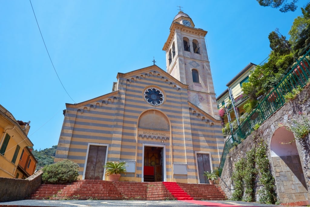 Gorgeous exterior of Chiesa del Divino Martino