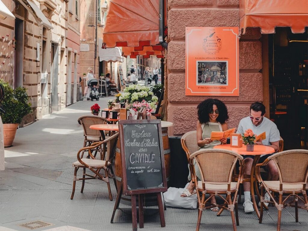Visit a cafe, one of the best things to do in Portofino