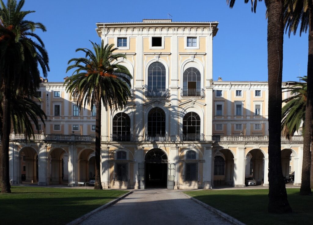Elegant exterior of Palazzo Corsini