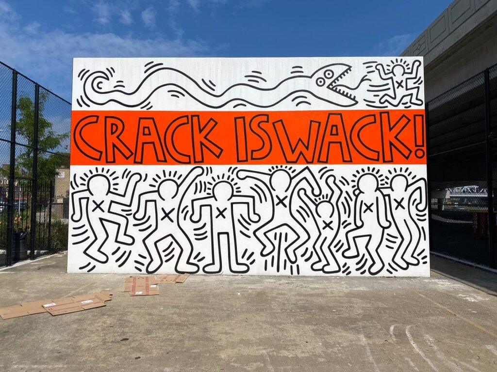 Crack is Wack in New York City, USA