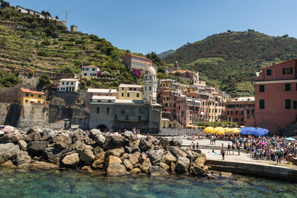 Beautiful landscape of Vernazza, Cinque Terre