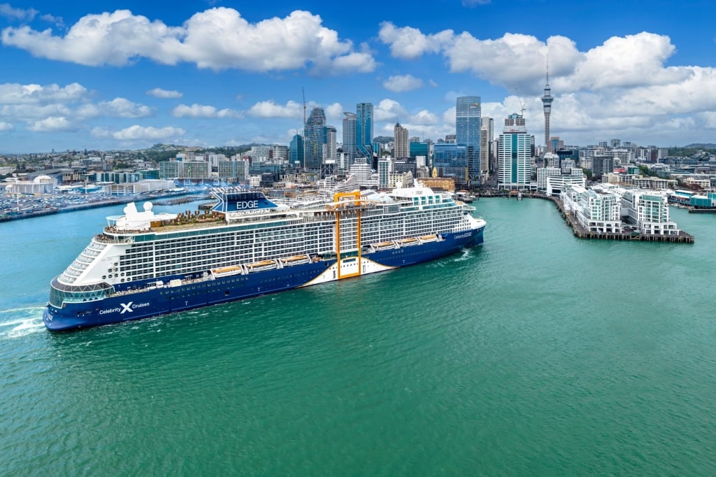 Celebrity Edge in Auckland, New Zealand