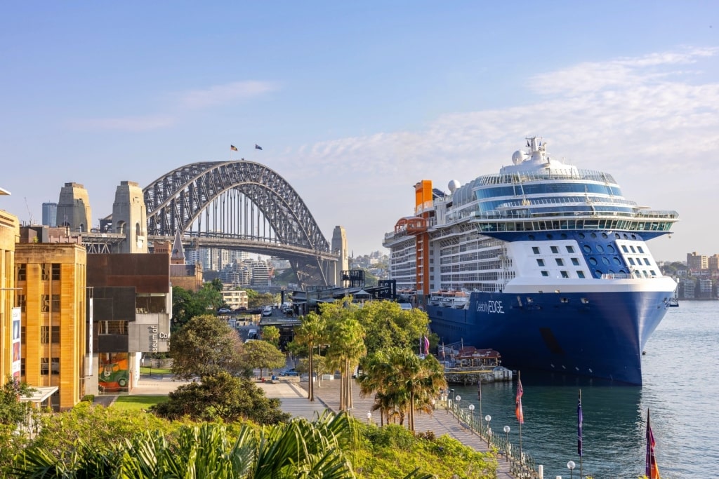 Celebrity Edge in Sydney, Australia