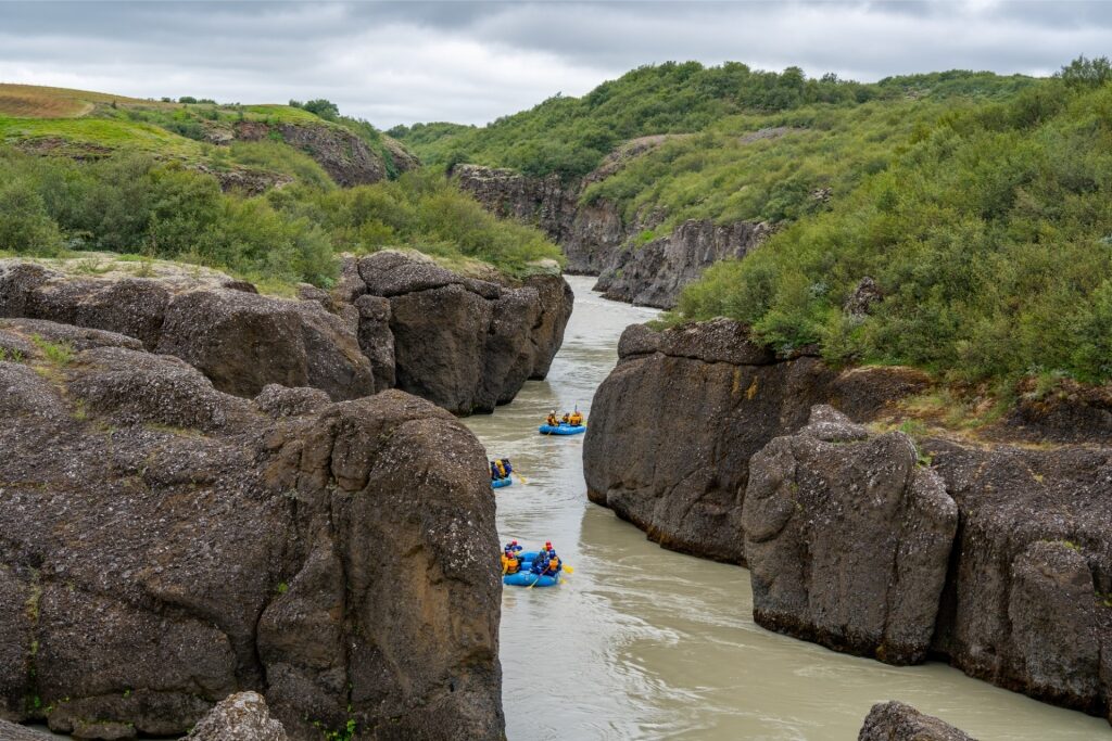 Hvita River, one of the best things to do in Iceland