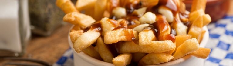 Quebec food - poutine