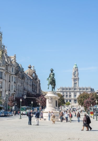 Street view of Porto Baixa