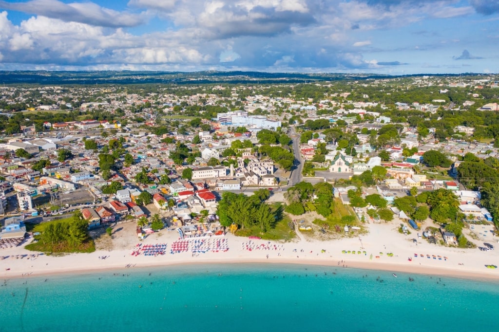 Bridgetown, Barbados, one of the best warm places to visit in February