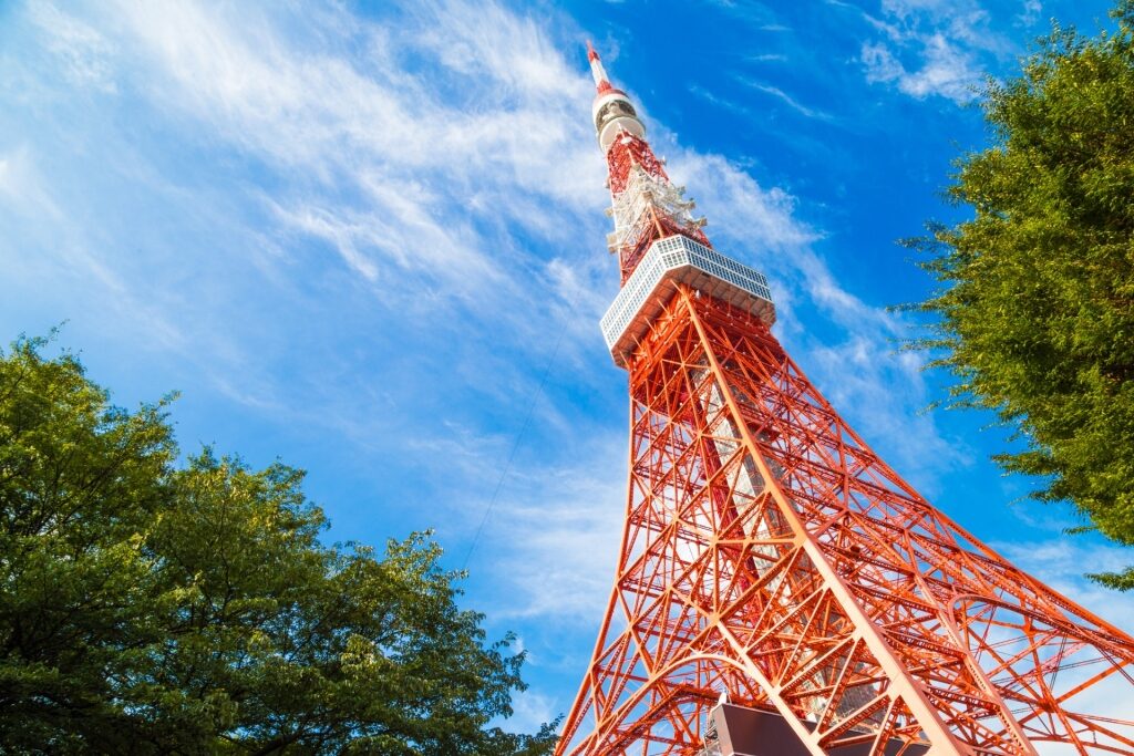Iconic landmark of Tokyo Tower