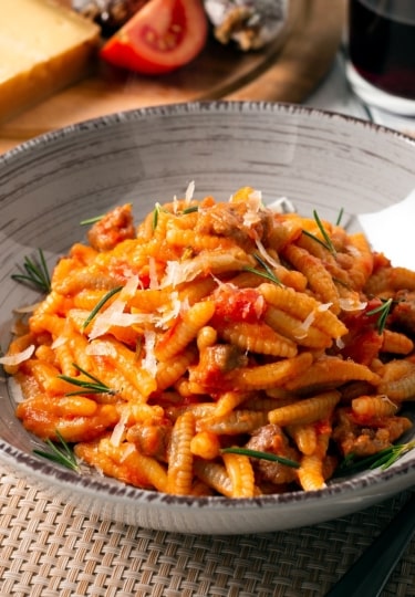 Sardinian food - malloreddus